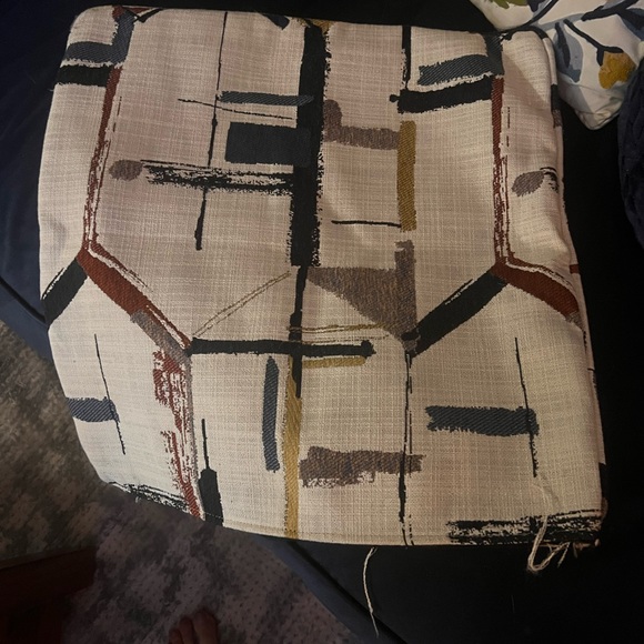 Abstract Patterned Pillow Covers - Picture 1 of 6